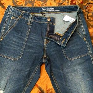 Gap girlfriend jeans size 6